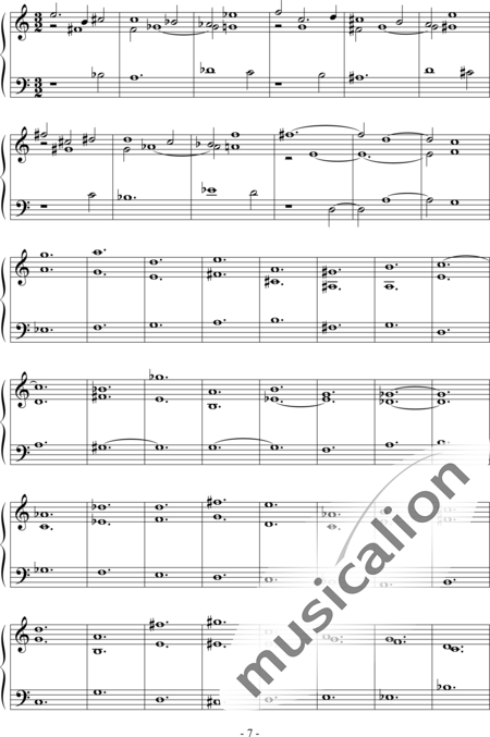 Pieper, Andreas: 3. Fantasies for Violins and Cello (keyboard instrument or any instrumentation) - Piano:7