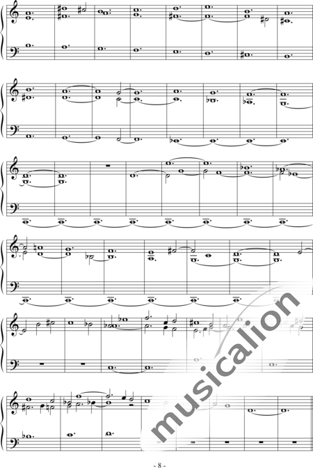 Pieper, Andreas: 3. Fantasies for Violins and Cello (keyboard instrument or any instrumentation) - Piano:8
