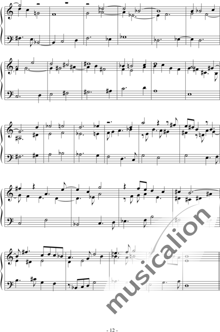 Pieper, Andreas: 3. Fantasies for Violins and Cello (keyboard instrument or any instrumentation) - Piano:12