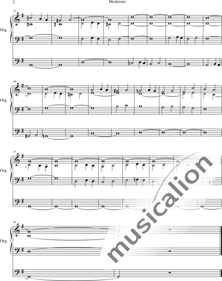 Kern, August: Moderato G-major - Organ>wped:2