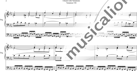 Smart, Henry: Choral with Variations Variation VII Finale - Orgel>mPed:1