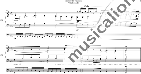 Smart, Henry: Choral with Variations Variation VII Finale - Orgel>mPed:2