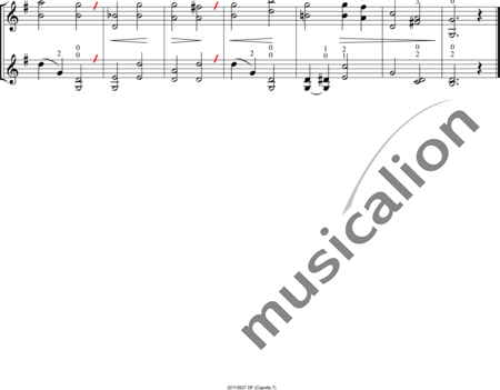 Tours, Berthold: Trauriges Lied - Violine 2:1