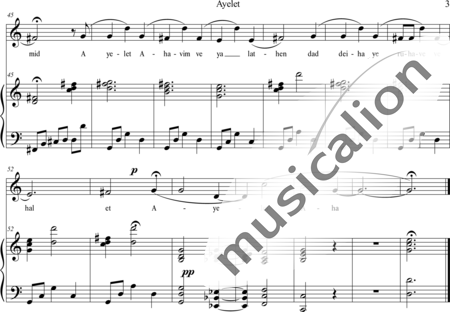 Dobrin, Duilio: Ayelet Ahavim - Solo>Sop+Klavier:3