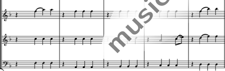 Mozart, Wolfgang Amadeus: Adagio I (Bearb. für Blockflöten SATB) - Blockflöte 4:1