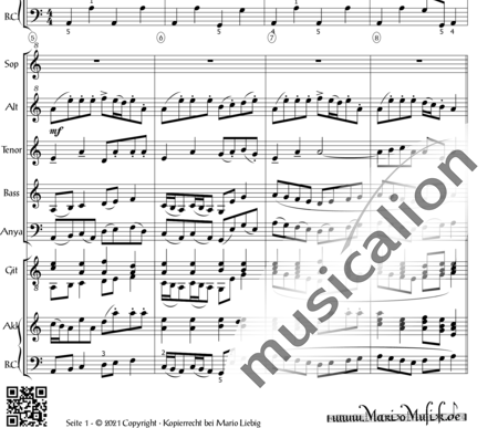 Liebig, Mario: Lorsin - Gitarre+Bfl5+Cem:1