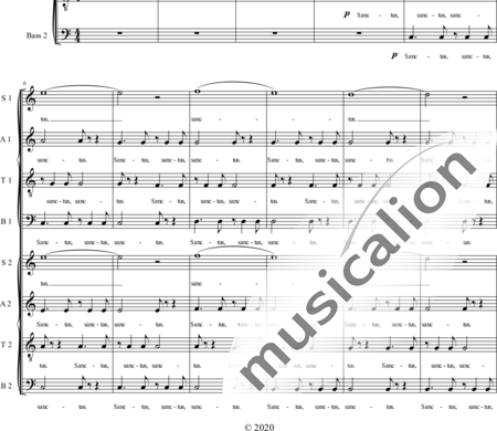 Swienty, Claus: Sactus - Coro>SATB/SATB:1