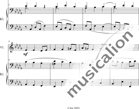 Boëllmann, Léon: Lento - Violine+Klavier:1