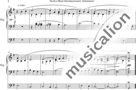 Alcock, Walter Galpin: Twelve Short Introductionary Voluntaries X. Allegretto G-major - Organ>wped:2