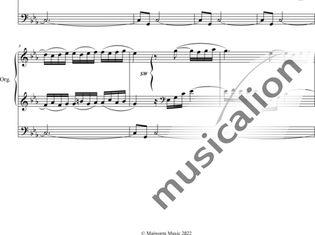 Ould, Gregory: Voluntary on the theme "Orbis factor" - Orgel>mPed:1