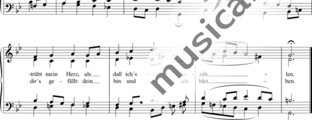 Bach, Johann Sebastian: Herr Jesu Christ, du höchstes Gut-ich schrei zu dir - Chor>SATB:1