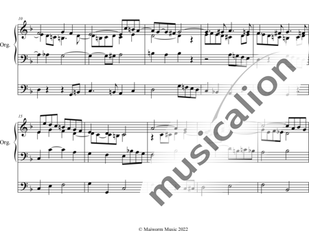 Kühmstedt, Friedrich: Adagio F-Dur - Orgel>mPed:1