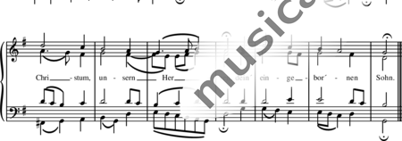 Bach, Johann Sebastian: Aus meines Herzens Grunde (Choral) - Chor>SATB+Orgel:1