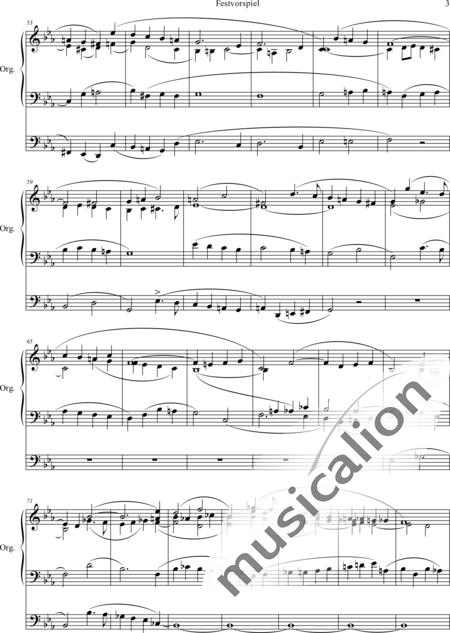 Brosig, Moritz
: Festive Prelude E-flat major - Órgano>cPed:3