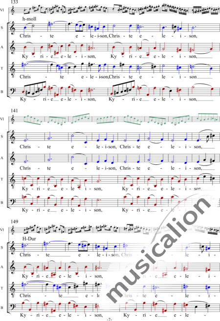 Anonymus, Unbekannt: Kyrie - Chor>SATB+Violine:7