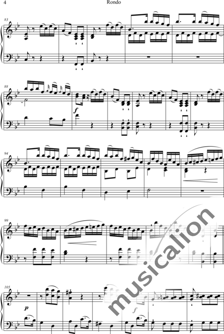 Ruppe, Christoph Friedrich: Rondo - Klavier:4