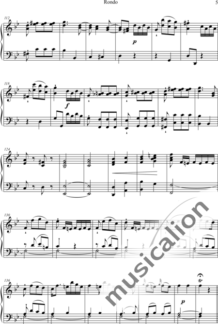 Ruppe, Christoph Friedrich: Rondo - Klavier:5