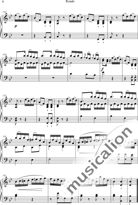 Ruppe, Christoph Friedrich: Rondo - Klavier:6