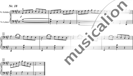 Lee, Sebastian: Etüde Nr.18 - Violoncello 2:0