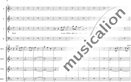 Schäfer, Martina: 2. Akt,  1. Szene Aufbruch - Chor>SATB+Blockflöte 4:7