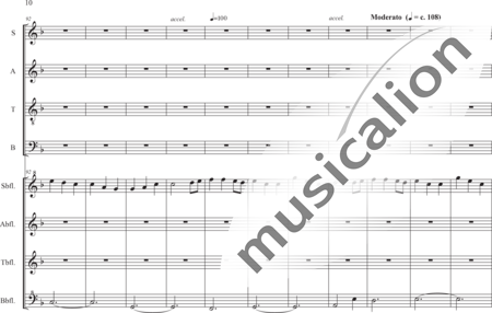 Schäfer, Martina: 2. Akt,  1. Szene Aufbruch - Chor>SATB+Blockflöte 4:9