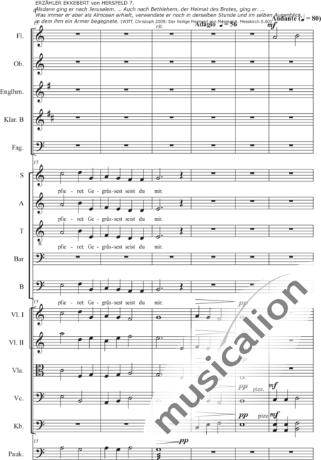 Schäfer, Martina: 2. Akt,  4. Szene Im Heiligen Land - Solo>Alt/Ten/Bass2+Chor>SATB+[Vl2]+[KlarB]+[Vla+Vc+Kb]+[Fg+Fl]+Pk+[EhnF]:4