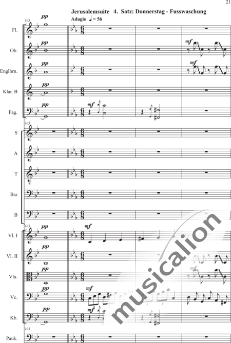 Schäfer, Martina: 2. Akt,  4. Szene Im Heiligen Land - Solo>Alt/Ten/Bass2+Chor>SATB+[Vl2]+[KlarB]+[Vla+Vc+Kb]+[Fg+Fl]+Pk+[EhnF]:21