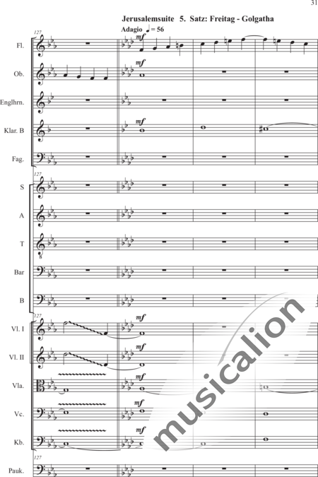 Schäfer, Martina: 2. Akt,  4. Szene Im Heiligen Land - Solo>Alt/Ten/Bass2+Chor>SATB+[Vl2]+[KlarB]+[Vla+Vc+Kb]+[Fg+Fl]+Pk+[EhnF]:31