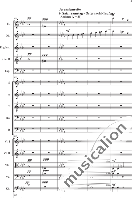 Schäfer, Martina: 2. Akt,  4. Szene Im Heiligen Land - Solo>Alt/Ten/Bass2+Chor>SATB+[Vl2]+[KlarB]+[Vla+Vc+Kb]+[Fg+Fl]+Pk+[EhnF]:33