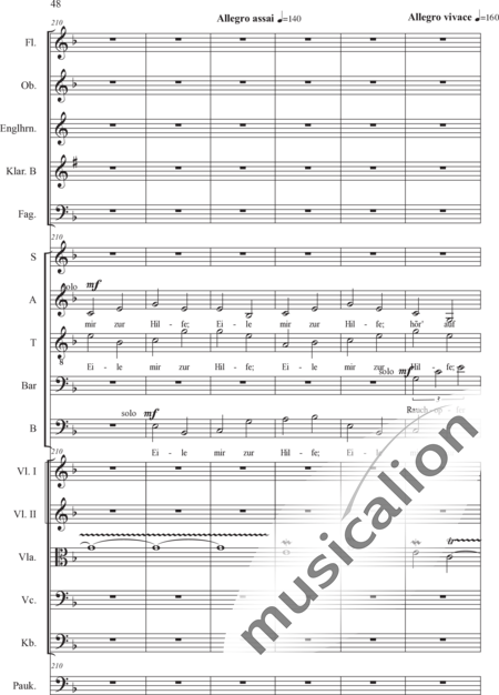 Schäfer, Martina: 2. Akt,  4. Szene Im Heiligen Land - Solo>Alt/Ten/Bass2+Chor>SATB+[Vl2]+[KlarB]+[Vla+Vc+Kb]+[Fg+Fl]+Pk+[EhnF]:48