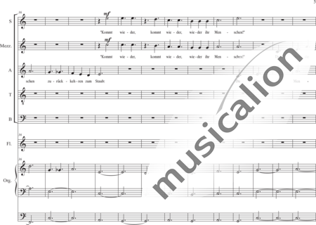 Schäfer, Martina: Act 3, Scene 4 Bishop Meinwerk - Solo>Ten+Coro>SSATB+Fl+Org:4