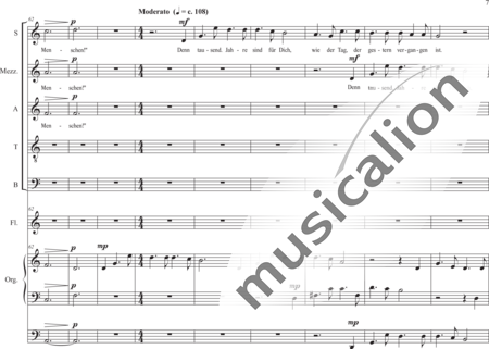 Schäfer, Martina: Act 3, Scene 4 Bishop Meinwerk - Solo>Ten+Coro>SSATB+Fl+Org:6