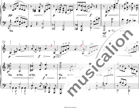 Jensen, Gustav: Nocturno - Violine+Klavier:1