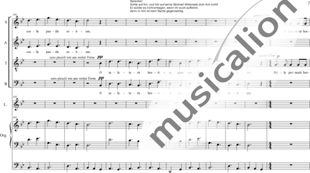 Schäfer, Martina: I. Akt Kindheit und Jugend, Szene I.2. Im Dienst einer vornehmen Dame - Solo>Sop2/Ten/Bass+Chor>SATB+Ob+Org+Lt:16
