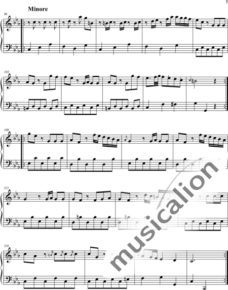 Mysliveček, Josef: Sonata - Klavier:5