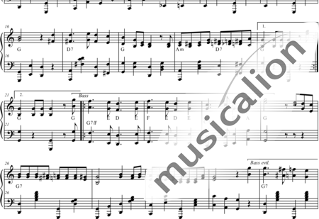 Doswald, Josef: Turnier-Marsch - Klavier:1