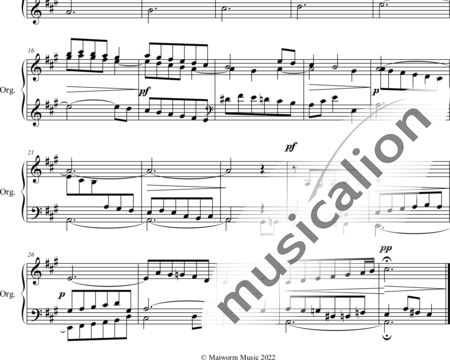 Walczynski, Franciszek: Allegretto Pastorale - Orgel:1