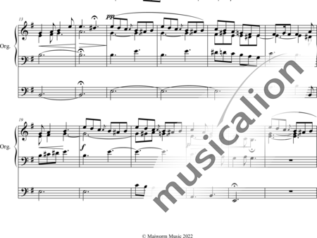 Walczynski, Franciszek: Andantino e-moll - Orgel>mPed:1