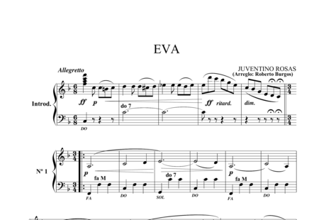Rosas, Juventino: Eva - Accordion:0