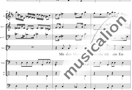 Arning, Eberhard: Die Flut 08: Bass Aria - Solo>Bass+Klarinette B+Kb+[TrpC+Pos]+[Px+Pk]:1