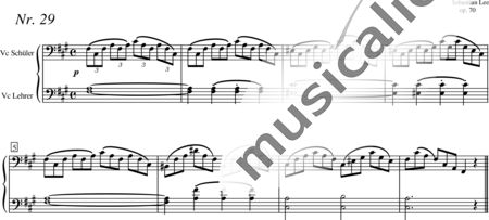 Lee, Sebastian: Estudio Nr.29 - Violoncello 2:0