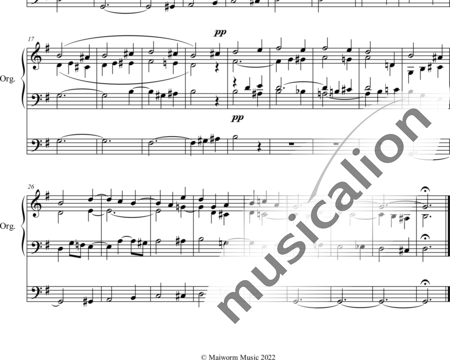 Davin, Carl Heinrich Georg: Andante in G major - Organ>wped:1
