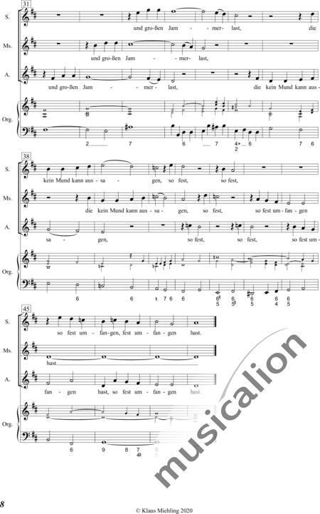 Wie Soll Ich Dich Empfangen Noten Wie soll ich dich empfangen (op. 221) - Klaus Miehling | Noten zum Download