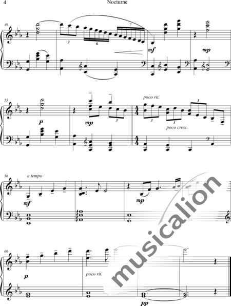 Cho, Soojin: Nocturne - Klavier:4