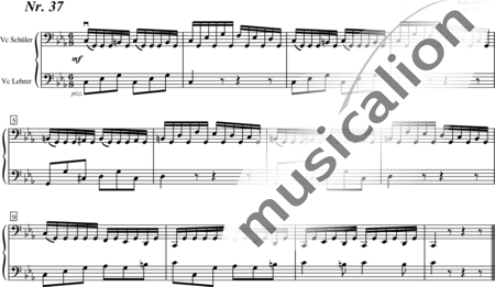 Lee, Sebastian: Estudio Nr.37 - Violoncello 2:0