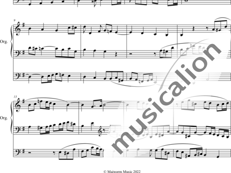 Markull, Friedrich Wilhelm: Trio G- Dur - Orgel>mPed:1
