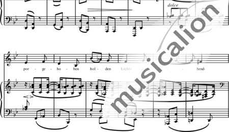 Brahms, Johannes: Dämmrung senkte sich - Solo>Alt+Klavier:1