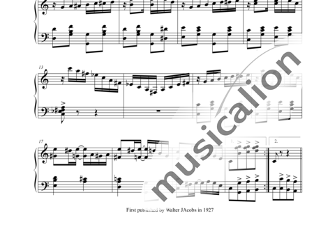 Cobb, George L.: Procrastination Rag - Piano:1