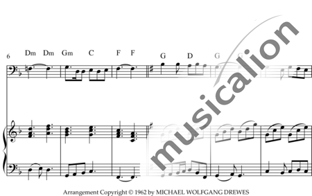 Ebel, Eduard: Leise rieselt der Schnee - Violoncello+Harpsichord:1