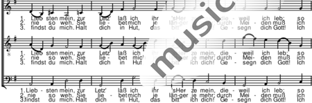 Brahms, Johannes: Abschiedslied  (Ich fahr dahin) 1 - Choir>SATB:1